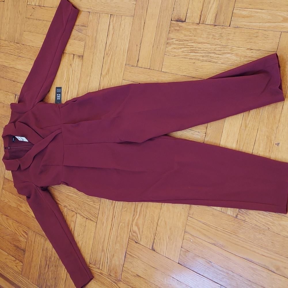 Express Long Sleeve Blazer Jumpsuit Size 4 NWT